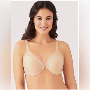 NWT Wacoal Perfect Primer Front Close Underwire Bra size 34G